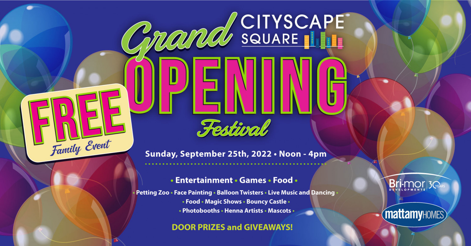 Cityscape Square Grand Opening Had A Great Turnout!